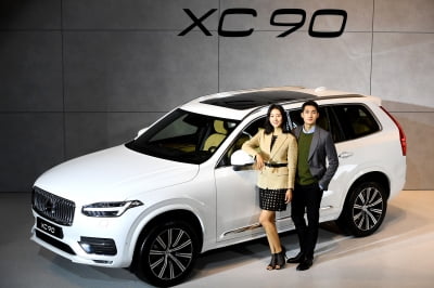 [포토] 볼보 최상위 플래그십 SUV 모델 XC90 국내 최초 공개