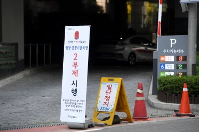 [포토] 미세먼지 예비저감조치 차량 2부제 실시