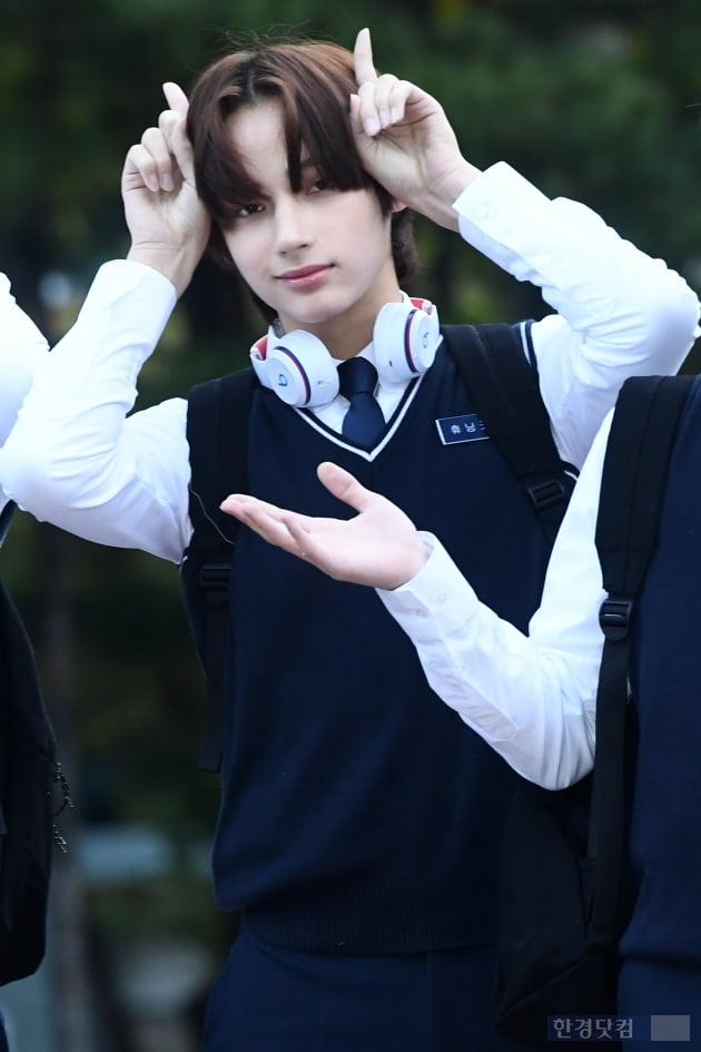 [포토] TXT 휴닝카이, '귀여움 가득~'