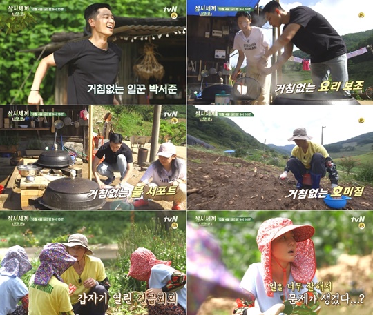 '삼시세끼 산촌편' 박서준 (사진= tvN 제공) 