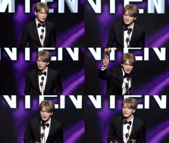 ‘제 1회 아시아콘텐츠 어워즈’ 김재중 / 사진제공=씨제스 엔터테인먼트