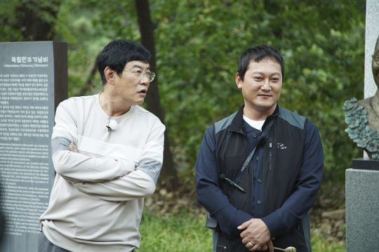 ‘한끼줍쇼’의 이경규(왼쪽), 정만식./사진제공=JTBC