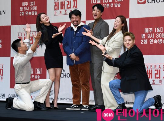 [TEN PHOTO]김권-김새론-남기훈 감독-이동건-전혜빈-여회현 &#39;최고의 시청률을 위해~&#39;