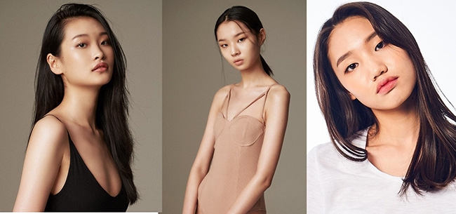 서울패션위크 주목해야 할 신인 모델 한지영-박채연-임다정