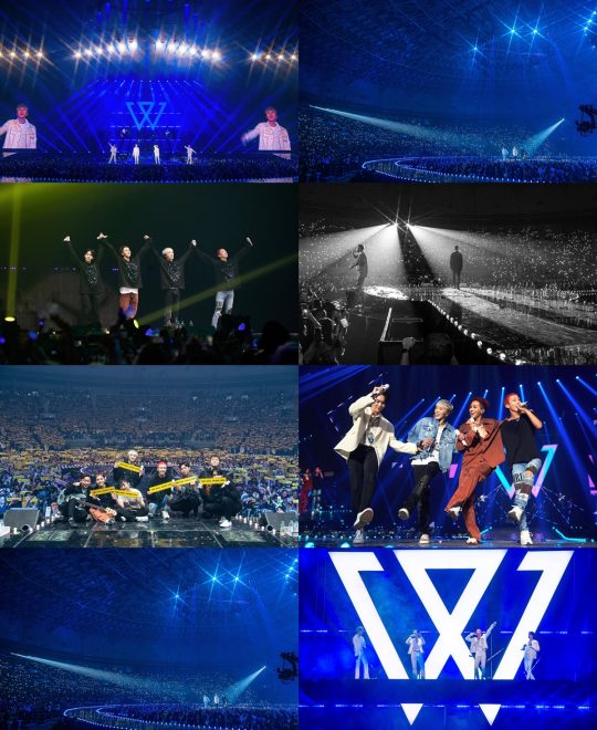 그룹 위너의 콘서트 / 사진제공=YG엔터테인먼트