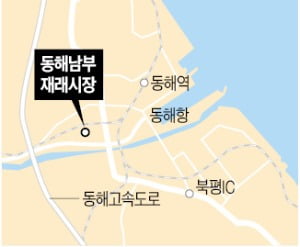 망해가던 동해남부시장 살린 '노브랜드 상생스토어'