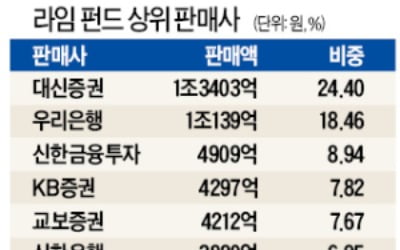 라임 펀드 5兆 판매…은행·증권사 전전긍긍