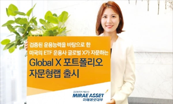 미래에셋대우 'Global X 포트폴리오 자문형랩', 국내 투자자 맞춤형 ETF 포트폴리오 솔루션 제공