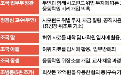 檢, 정경심은 예정대로 구속수사 방침…"조국은 기소 안 할 수도"