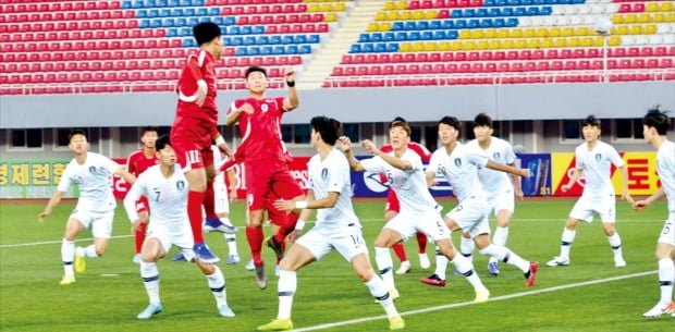 평양 '무관중 경기'…월드컵 예선 南北 0-0 무승부