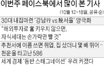 30대 내집 마련 '강남 vs 脫서울'…"금수저·흙수저 사이 양극화 심각"