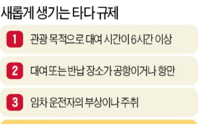 與 '타다 서비스 금지法' 발의…공유경제 설자리 더 좁아지나