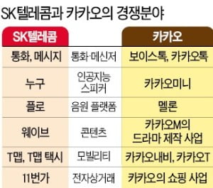 "협력 안 하면 다 죽는다"…경쟁 관계 SKT-카카오 '적과의 동침'