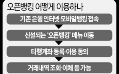 '오픈뱅킹 시대'…앱 하나로 모든 은행 출금·이체