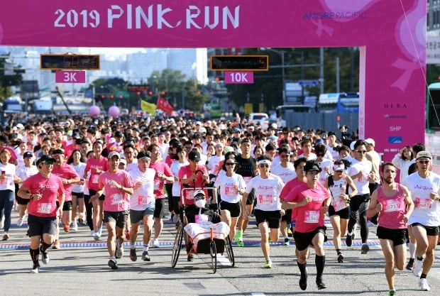 2019 핑크런 마라톤대회