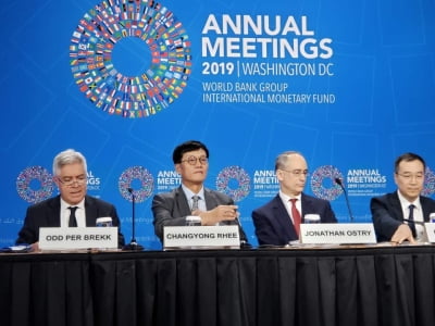 이창용 IMF 아태국장 "한국, 투자·소비 부진...확장재정 없으면 악순환 빠질 수도"