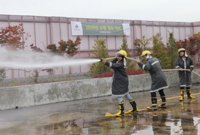 롯데백화점 대전점, 2019년 소방경진대회 개최