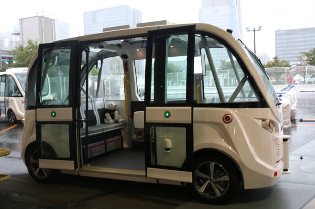  도쿄도가 실증실험에 선보인 자율주행버스