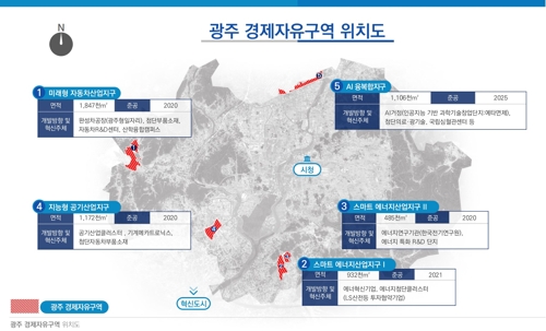 광주시, 빛그린산단 등 5개 산단 경제자유구역 지정 신청