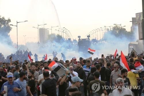 이라크, 반정부 시위 격화로 사상자 속출…"사흘간 33명 사망"(종합3보)