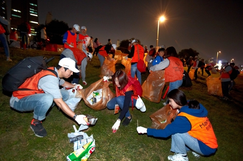 내일 한화 세계불꽃축제…봉사단 1천500명 '클린캠페인'