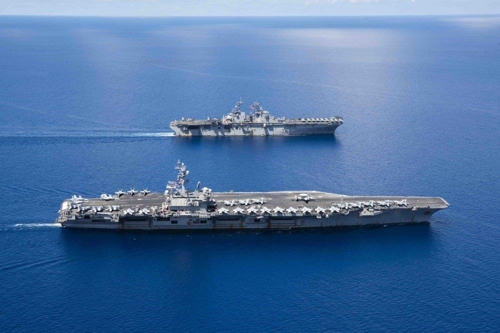 美7함대 또 전력증강(?)…항모급 상륙함·해병원정단 합류