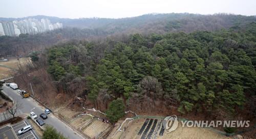 청주 구룡공원 토지주들, 사유지 등산로 폐쇄