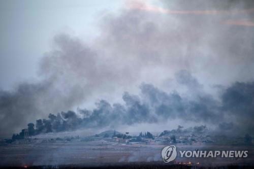 터키군 밤새 쿠르드 공습·포격…화력 앞세워 점령지 확대