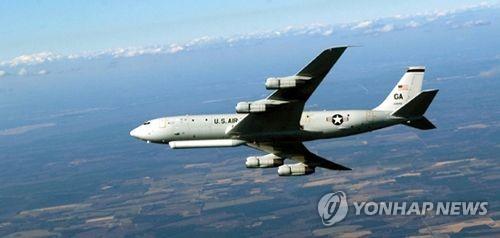 美 지상감시정찰기, 수도권 상공서 작전비행…北동향 감시