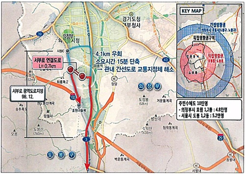 의정부시, 호원IC∼국도 3호선 연결…2022년 개통