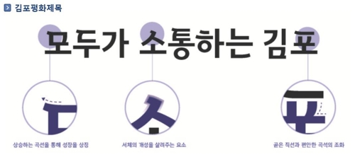 [김포소식] 김포시 미래관 담은 전용서체 2개 무료 배포