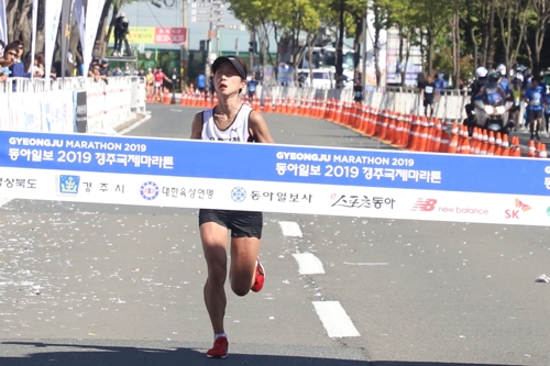 '귀화 마라토너' 오주한, 올림픽 기준기록 통과…2시간08분42초(종합2보)