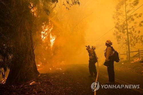 잇단 대형산불에 휩싸인 美캘리포니아…LA산불 초호화 부촌 위협