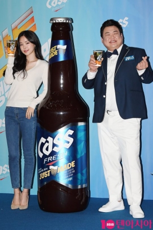 [TEN PHOTO] 손나은-김준현 &#39;시원스러운 투샷&#39;