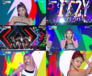 &#39;쇼 음악중심&#39; ITZY, 추위를 잊은 패션...상큼발랄 &#39;아이씨&#39;