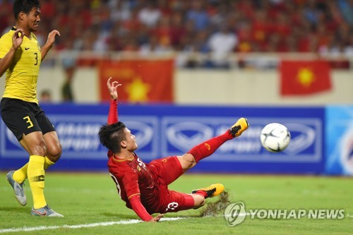 박항서의 베트남, 말레이시아 1-0 꺾고 월드컵 2차 예선 첫 승