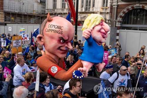 '제2 국민투표 하자'…브렉시트 반대 지지자 대규모 시위