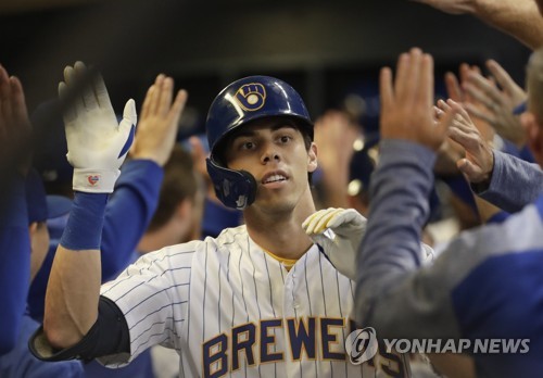 트라우트·옐리치, MLB 행크 에런상 수상