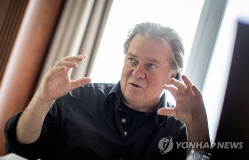 트럼프 옛측근 배넌, 伊에 '극우학교' 추진…당국 불허로 무산