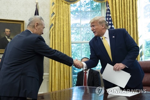 트럼프 "中과 합의, 美농가에 가장 위대하고 큰 합의" 자찬