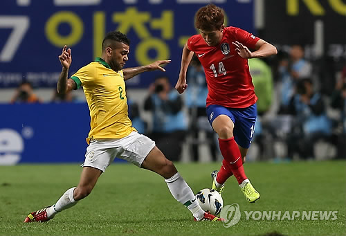 브라질축구협회 "11월 19일 UAE 아부다비서 한국과 친선경기"