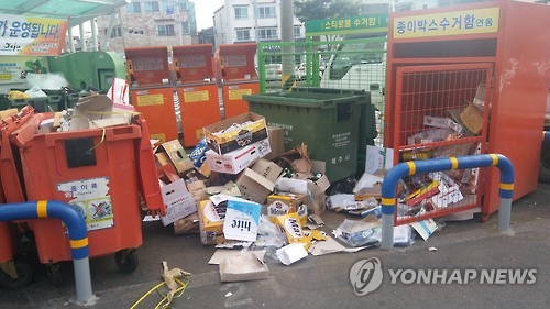 "온라인쇼핑 증가로 과대포장 심각…생활폐기물 40%가 포장재"