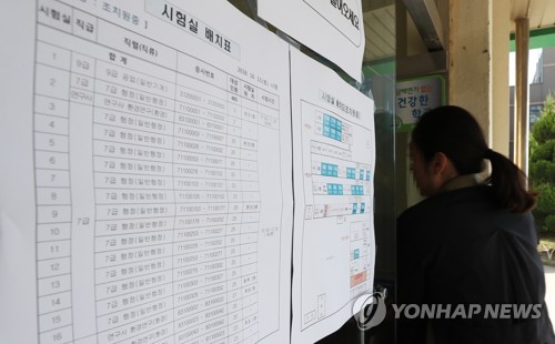 지방공무원 7급 공채 시험 12일 실시…경쟁률 70.3대 1
