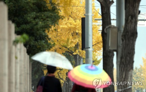 전국 대체로 구름 많고 강원영동·경상·제주에 비