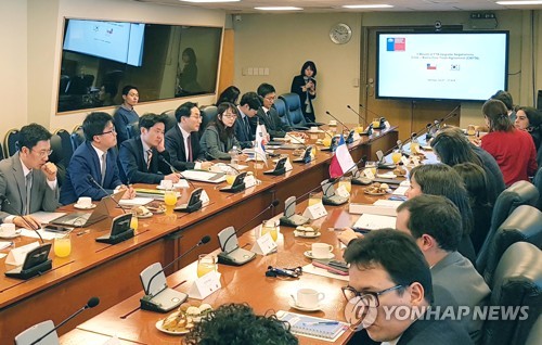 '발효 15년' 한·칠레 FTA…서울서 3차 개선협상