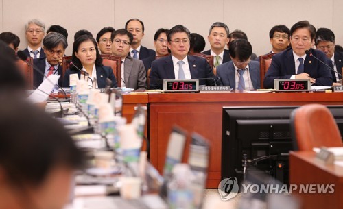 [국감현장] 산업위, '조국 국감' 불발…웰스씨엔티·익성 대표 불출석(종합)