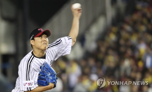 'SK 나와라'…키움, LG 꺾고 PO 진출·박병호 시리즈 MVP(종합)