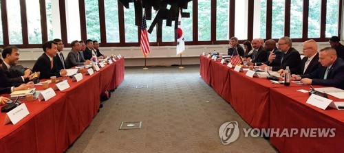 한미, 美서 방위비협상 2차회의…강경화 "그간 틀안에서 협상"