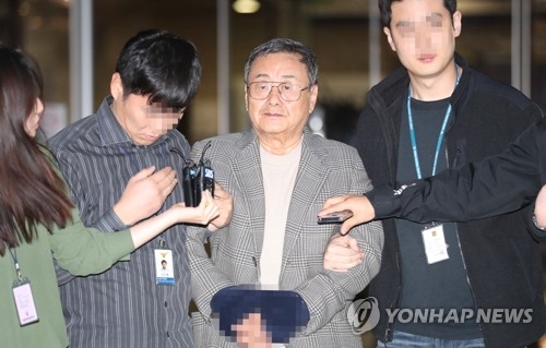 '가사도우미 성폭행' 김준기 전 DB회장 구속…"증거 인멸 우려"