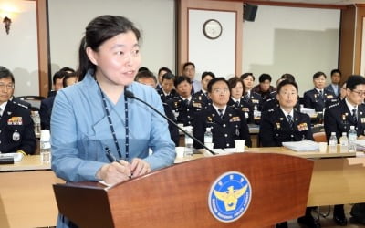 임은정 검사, 경찰청 국정감사서 검찰 개혁 필요성 강조